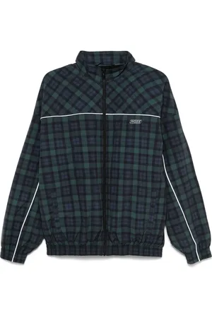 MARTINE ROSE Chaqueta a cuadros tartán
