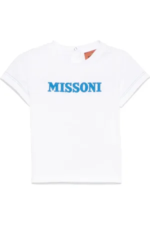 Missoni Camiseta con logo bordado