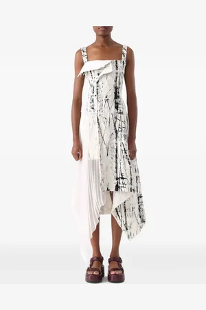 Jason Wu Vestido asimétrico en jacquard