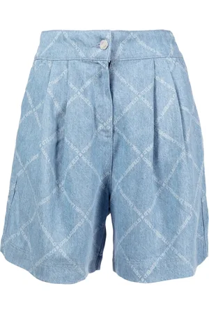 Karl Lagerfeld Pantalones vaqueros cortos con logo
