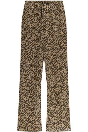 Oseree Pantalones con detalle de lúrex
