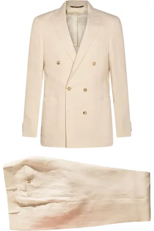 CANALI Traje con parche del logo