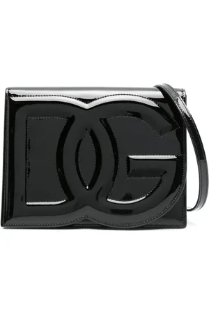 Dolce & Gabbana Bandolera con logo DG en relieve