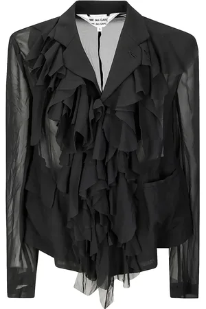 Comme des Garçons Blazer con volantes