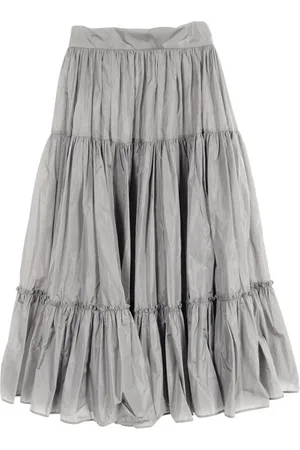 Prada Minifalda con pliegues 2010