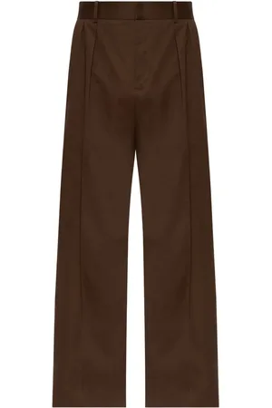 Loewe Pantalones anchos de algodón