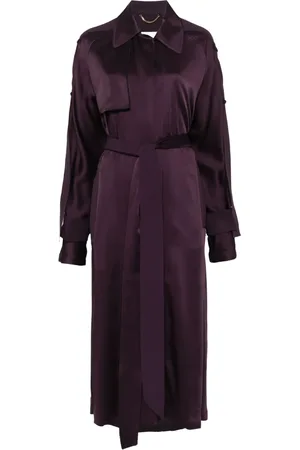 Victoria Beckham Gabardina con cierre de lazo