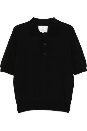 Seven Gauge Polo de crepé con botones