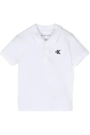 Calvin Klein Polo con logo bordado