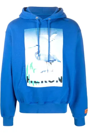 Heron Preston Sudadera con estampado Censored Heron y capucha