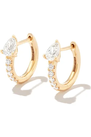 Anita Aros Bobbi en oro amarillo de 18kt con diamantes