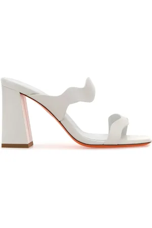 santoni Mules Adriatica con tacón de 85 mm