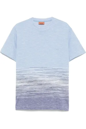 Missoni Camiseta con bordado en zigzag