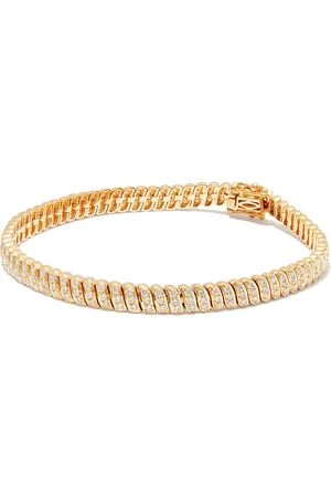 Anita Pulsera Zoe en oro amarillo de 18kt con diamante