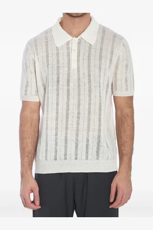 Roberto Collina Polo de punto calado