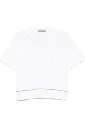 D.EXTERIOR Top con detalle Monili