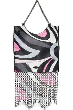 Puccini Bolso de hombro con estampado Marmo
