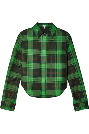Loewe Camisa a cuadros con botones