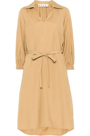 Marni Vestido midi de popelina