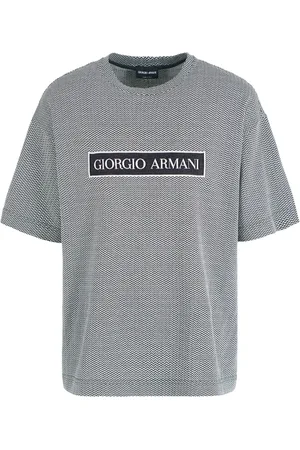 Giorgio Armani Camiseta con motivo de espiga