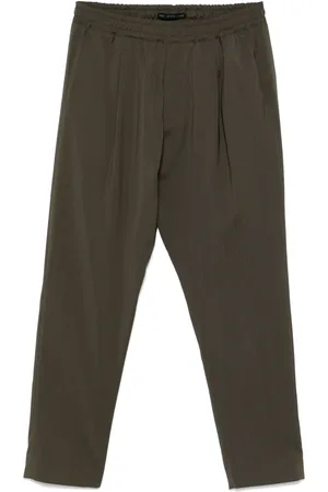 LOW BRAND Pantalones ajustados de lana virgen