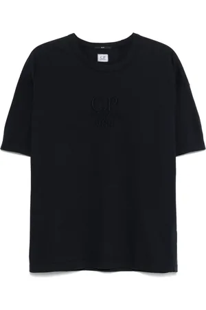C.P. Company Camiseta con logo bordado