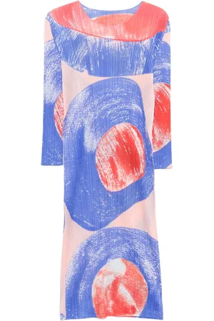 PLEATS PLEASE ISSEY MIYAKE Vestido midi Backlight