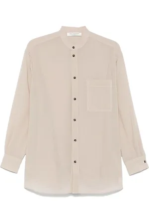 Serafini Camisa con cuello mao