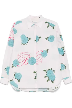 MISS BLUMARINE Camisa con estampado floral