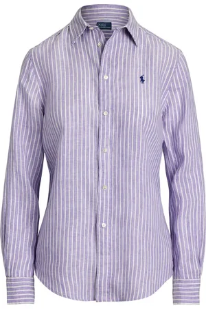 Ralph Lauren Camisa Polo Pony de lino