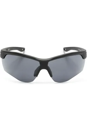 Under Armour Gafas de sol con montura rectangular y logo