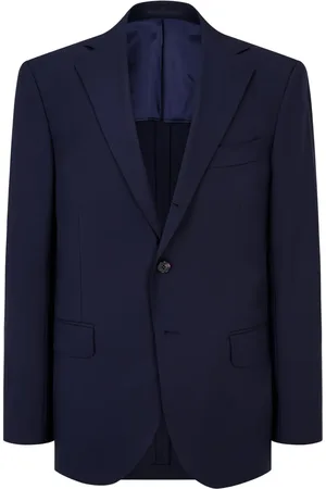 MAN ON THE BOON. Blazer de lana con botones