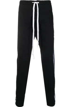 GREG LAUREN Pantalones de chándal con rayas laterales