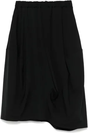 Comme des Garçons Bermudas con diseño ondulado