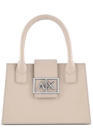 Armani Exchange Bolso shopper con placa del logo