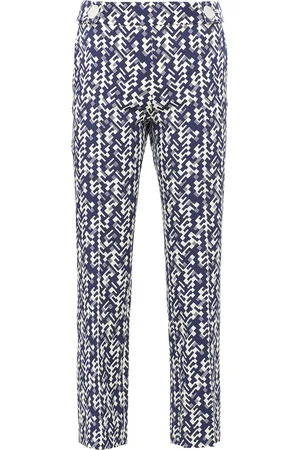 Prada Pantalones capri con estampado gráfico