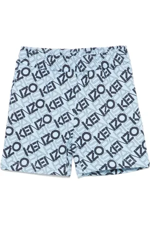 Kenzo Bermudas con logo estampado