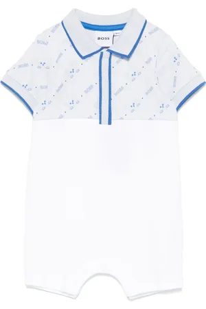 HUGO BOSS Pelele con logo estampado