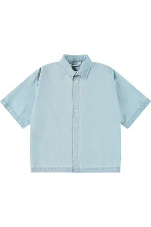 Molo Sobrecamisa de algodón orgánico con botones
