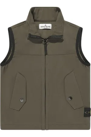 Stone Island Chaleco con distintivo Compass