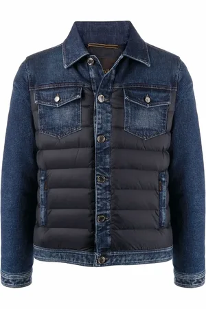MOORER Chaqueta vaquera acolchada Mondor-104S
