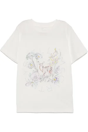 Stella McCartney Camiseta con estampado gráfico