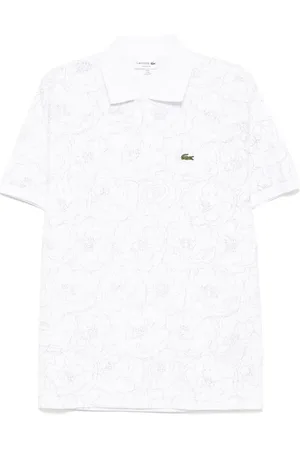 Lacoste Polo con estampado floral L.12.12