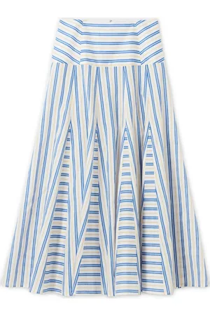 Claudie Pierlot Falda midi a rayas