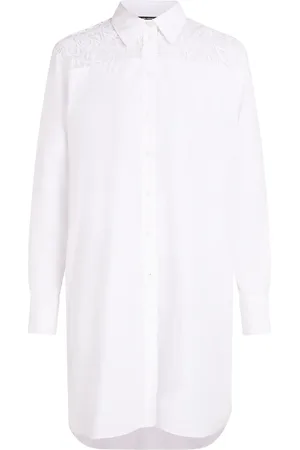Karl Lagerfeld Camisa con detalles de encaje