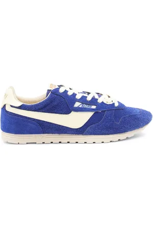 Autry Zapatillas retro con paneles de ante