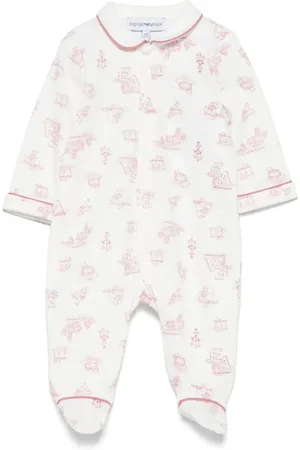 Emporio Armani Pijama con logo estampado