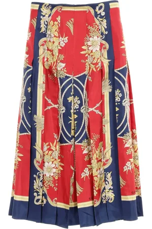 Gucci Falda con estampado floral 2010