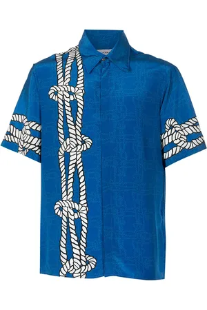 AMIR SLAMA Camisa con estampado gráfico