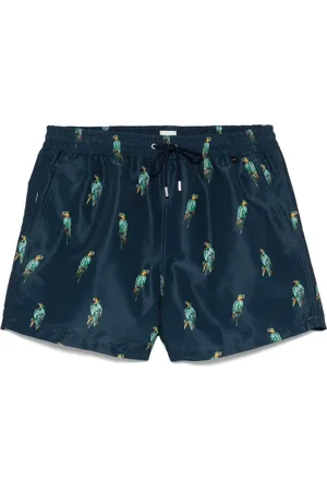 Paul Smith Bañador con loros estampados